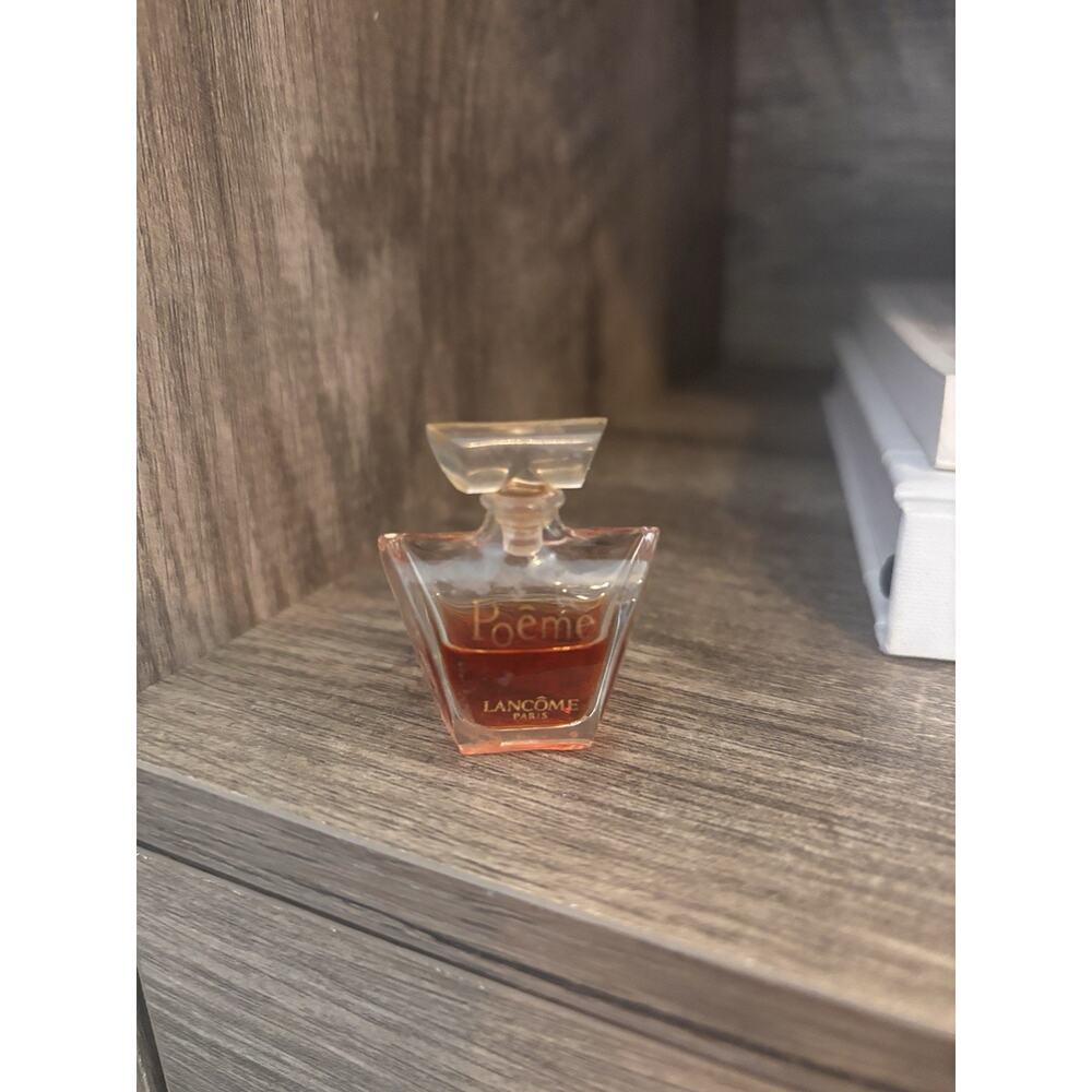 Poeme by Lancome 0.14 oz Eau de Parfum Pour Splash Mini Vintage Refillable Glass